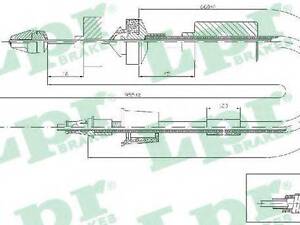 Трос сцепления LPR C0199C на RENAULT KANGOO Rapid (FC0/1_)