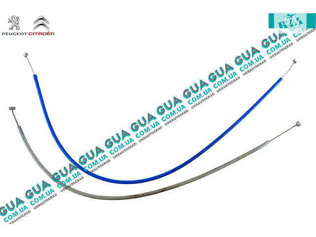 Троси переключения печки ( комплект 2 шт. ) 6451NS Citroen / СИТРОЭН BERLINGO (M59) 2003-2008 / БЕРЛИНГО (М59), Peugeot