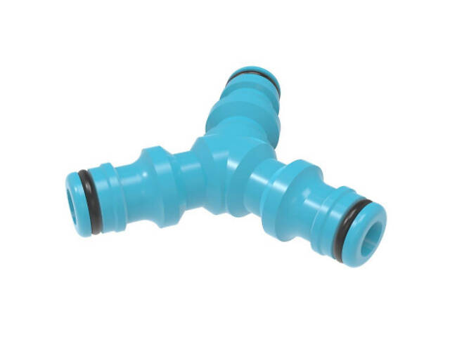 Трійник для шланга Cellfast трійник BASIC 1/2' для муфт 1/2, 3/4' (51-205H) - Фото 1