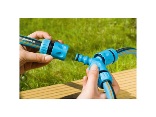 Трійник для шланга Cellfast трійник BASIC 1/2' для муфт 1/2, 3/4' (51-205H) - Фото 3