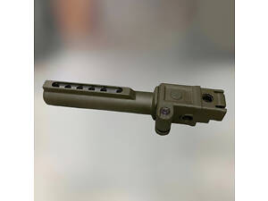 Труба складана для приклада АК, DLG TACTICAL (DLG-147-green), Mil Spec Олива, трубний складаний адаптер