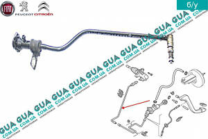 Трубка / шланг системы сцепления 55202101 Citroen / СИТРОЭН JUMPER III 2006- / ДЖАМПЕР 3, Peugeot / ПЕЖО BOXER III 2006-