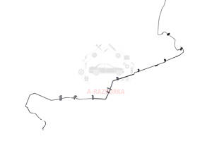 Трубка гальмівна магістральна ліва AUDI A3 5Q0614741AG