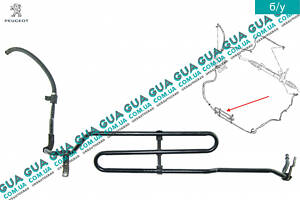 Трубка гидроусилителя руля ( радиатор охлаждения ГУРа ) 9657112480 Peugeot / ПЕЖО 407