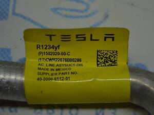 Трубка кондиціонера компресор-конденсер Tesla Model 3 21- R1234yf (01) 1502020-00-C