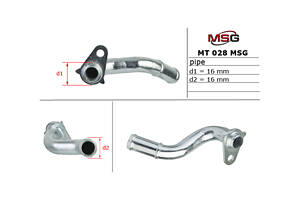 Трубка насоса ГПК MT028PIPE MITSUBISHI Pajero Sport 99-09