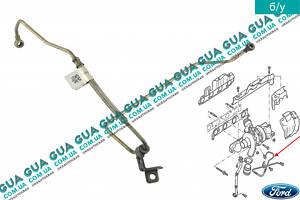 Трубка подачи масла на турбину 2S7Q6K679AA Ford/FORD TRANSIT 2000-2006/ТРАНЗИТ 00-06, Ford/FORD MONDEO III 2001-20