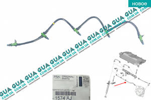 Трубка паливна обратки ( повернення ) шланг форсунок 1574AJ Citroen/СІТРОЕН JUMPY III 2007-/ДЖАМПІ 3, Peugeot/П