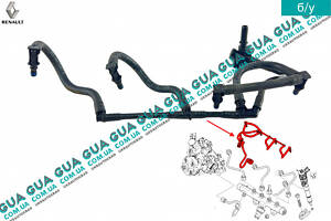 Трубка паливна обратки ( повернення/обратка) ( ТНВД BOSCH ) форсунок 166712021R Renault/РЕНО KANGOO 2009-/КАНГУ
