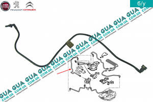 Трубка топливная от фильтра к ТНВД 1579LH Citroen / СИТРОЭН JUMPER 1994-2002 / ДЖАМПЕР 1, Citroen / СИТРОЭН JUMPER II 2