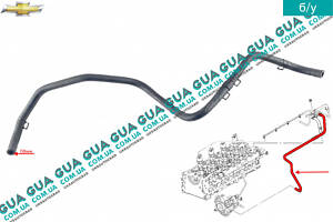 Трубка топливной системы ( от форсунки к ТНВД ) 96800736 Chevrolet / ШЕВРОЛЕТ Lacetti 2004-2013, Chevrolet / ШЕВРОЛЕТ Ca