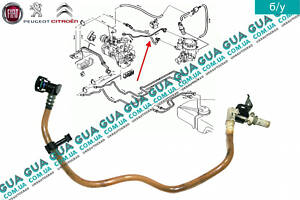 Трубка топливной системы 9634256080 Citroen / СИТРОЭН JUMPY 1995-2004 / ДЖАМПИ 1, Citroen / СИТРОЭН JUMPY II 2004-2006 /