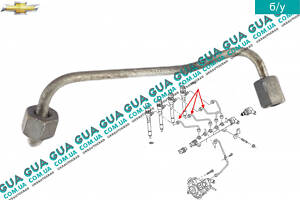 Трубка циліндра 1/2/4 паливної системи ТНВД (від форсунки до рейки) 96440401 Chevrolet/ШЕВРОЛІТ Lacetti 2004-2013