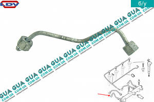 Трубка цилиндра 1 топливной системы ТНВД ( от форсунки к рейке ) 510990063 LDV / ЛДВ MAXUS 2005-