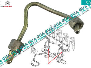 Трубка цилиндра 2 / 4 топливной системы ( форсунки / рейки ) 1570C2 Citroen / СИТРОЭН BERLINGO (M49) 1996-2003 / БЕРЛИНГ