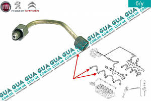 Трубка циліндра 3/4 паливної системи (форсунки/рейки) 55188548 Fiat/ФІАТ DOBLO 2000-2005/ДОБЛО 00-05, Fiat /