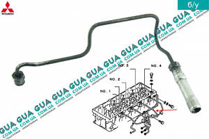 Трубка циліндра 3 паливної системи (від форсунки до ТНВД) ME203147 Mitsubishi/МИТСУБИСИ PAJERO III 2000-2006