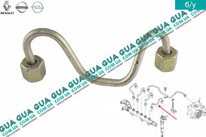 Трубка цилиндра 4 топливной системы ( форсунки / рейки ) 8200378342 Nissan / НИССАН PRIMASTAR 2000- / ПРИМАСТАР 00-, Ope