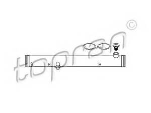 Трубка водяна TOPRAN 108843 на VW PASSAT (3A2, 35I)