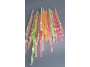 Трубочка d4.8-21см Люмінесцентна з гофрою (Гмл 60х200) (200 шт)