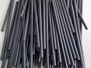 Трубочки для напоїв кольорові d3-12,5 см Махито чорний (Ач 50х500) (500 шт)