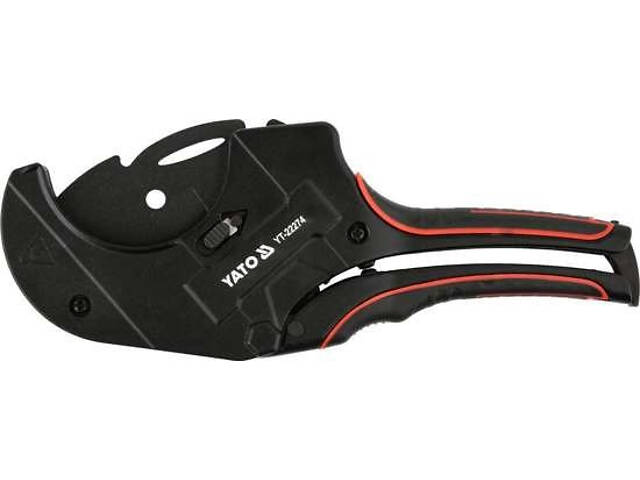 Труборез для ПВХ труб YATO Ø75 ММ алюминиевый корпус, ручка- ABS + TPR YT-22274