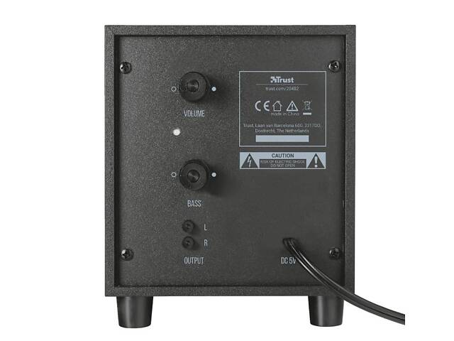 Trust Акустична система (Колонки) 2.1 Avora BLACK - Фото 4