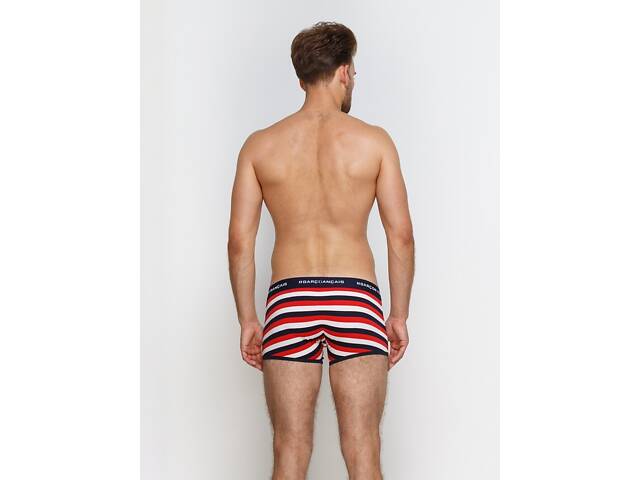 Труси боксери Garcon Francais Boxer16 M Rouge Marine Blanc (3701195800105) - Фото 4