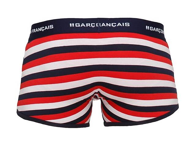 Труси боксери Garcon Francais Boxer16 XXL Rouge Marine Blanc (3701195800136) - Фото 2