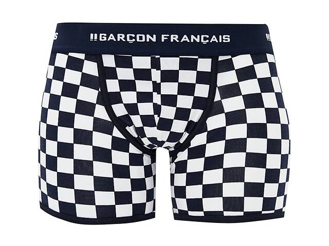Труси боксери Garcon Francais Boxer18 S Damiers (3701195815291) - Фото 1