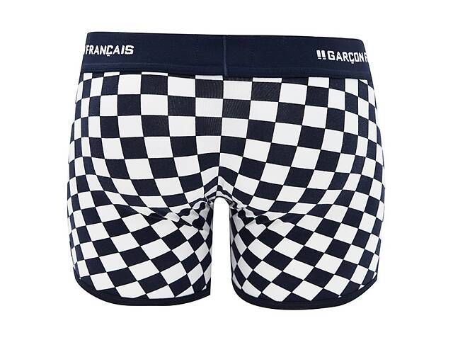 Труси боксери Garcon Francais Boxer18 S Damiers (3701195815291) - Фото 2