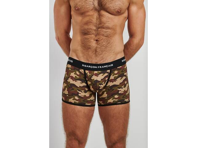 Труси боксери Garcon Francais Boxer18CAM 2XL Камуфляж (ZIK0000018546) - Фото 1