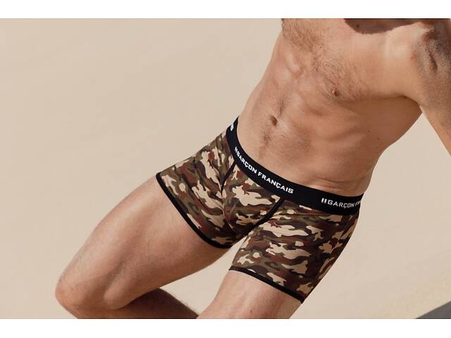 Труси боксери Garcon Francais Boxer18CAM 2XL Камуфляж (ZIK0000018546) - Фото 2