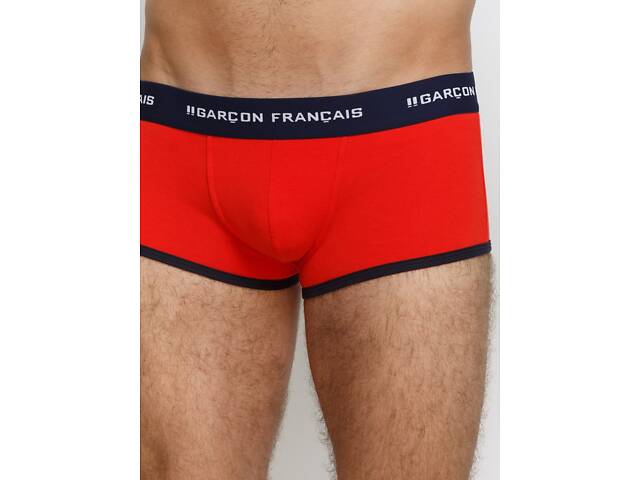 Труси боксери Garcon Francais Shorty12 XXL Rouge (3701195801539) - Фото 3