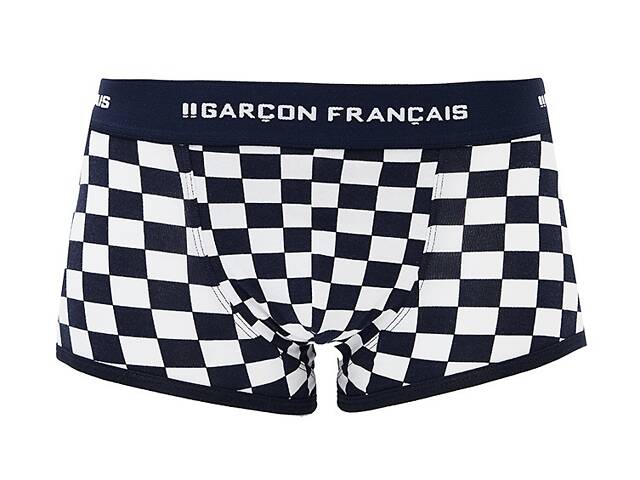 Труси боксери Garcon Francais Shorty18 3XL Damiers (3701195815208) - Фото 1