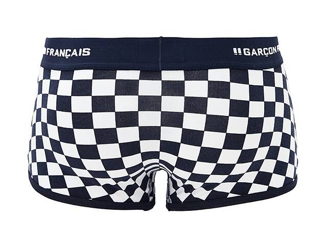 Труси боксери Garcon Francais Shorty18 3XL Damiers (3701195815208) - Фото 2