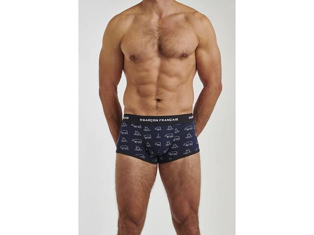Труси боксери Garcon Francais Shorty18OUR XL Синій (ZIK0000018676) - Фото 1