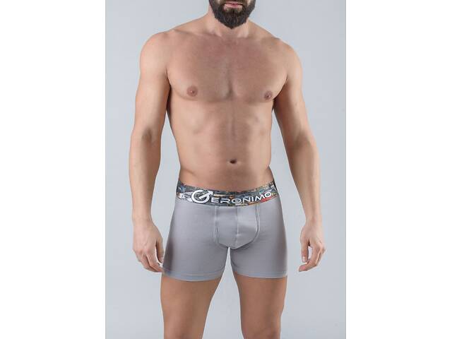 Труси боксери Geronimo 17531b1 L Grey (3800205841005) - Фото 1