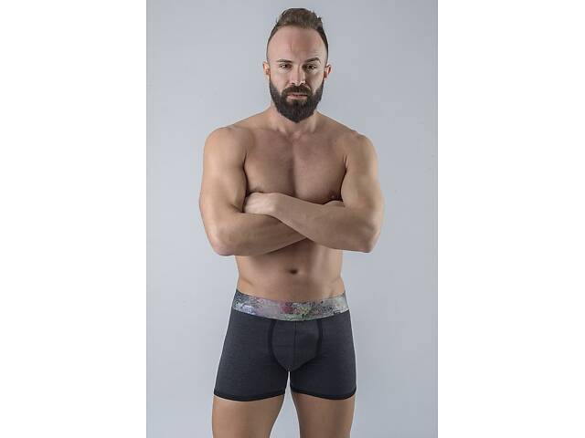 Труси боксери Geronimo 1759b1 S Graphite (3800205841081) - Фото 2