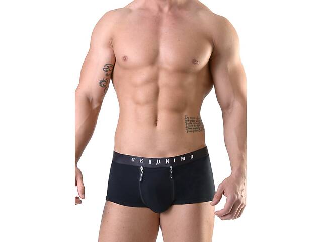 Труси боксери Geronimo 1841b3 S Black (3800205853435) - Фото 2