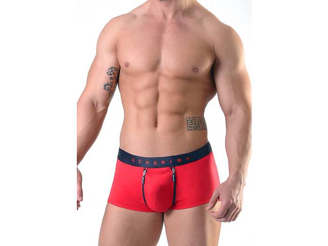 Труси боксери Geronimo 1841b3 XL Red (3800205853565) - Фото 2