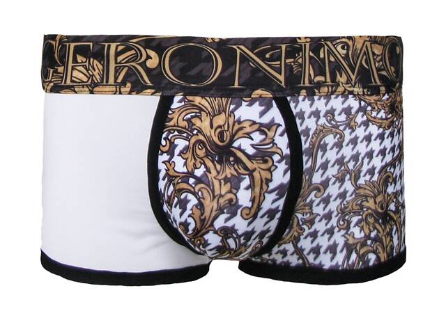 Труси боксери Geronimo 1854b1 L 18541 білі (3800205858454) - Фото 1
