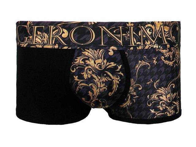 Труси боксери Geronimo 1854b1 S 18542 чорний (3800205858447) - Фото 1