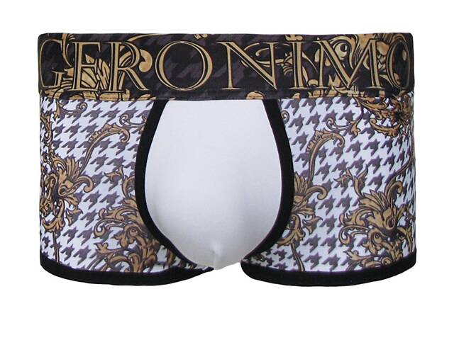 Труси боксери Geronimo 1854b12 XL 18541 білі (3800205858799) - Фото 1