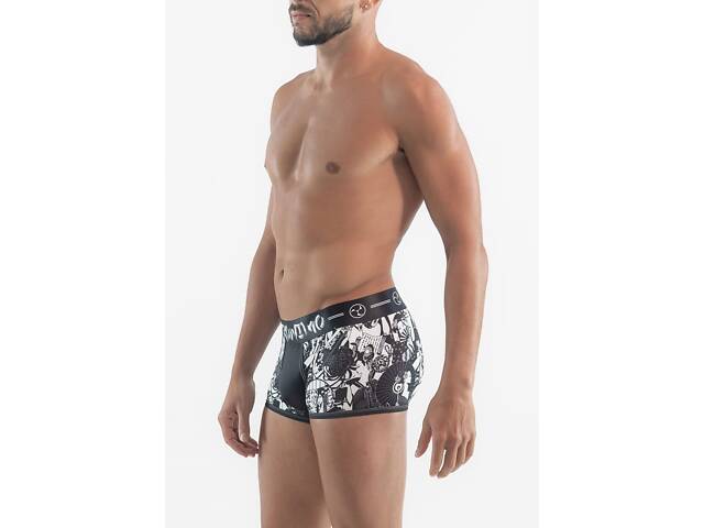 Труси боксери Geronimo 2066b1 M Чорні (3800999006567) - Фото 2