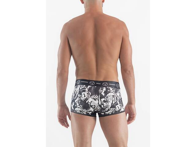 Труси боксери Geronimo 2066b1 M Чорні (3800999006567) - Фото 3