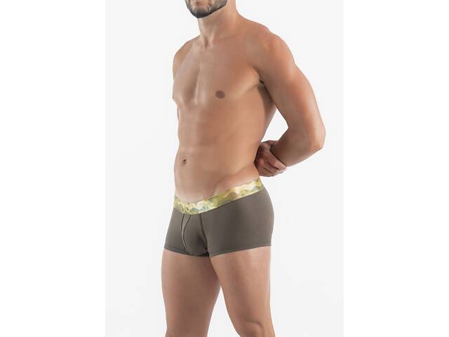 Труси боксери Geronimo 2068b1 L Хакі (3800999006918) - Фото 2