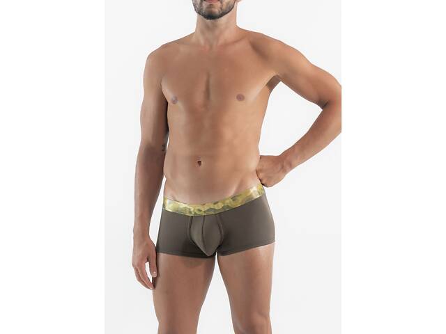 Труси боксери Geronimo 2068b1 S Хакі (3800999006895) - Фото 1
