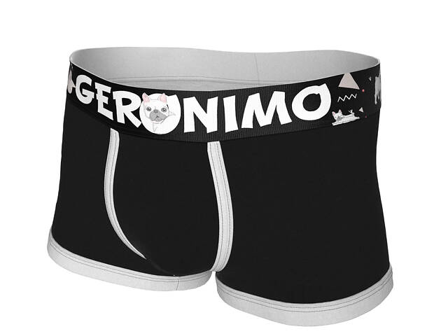 Труси боксери Geronimo 2071b1 XXL Чорні (3800999007373) - Фото 2