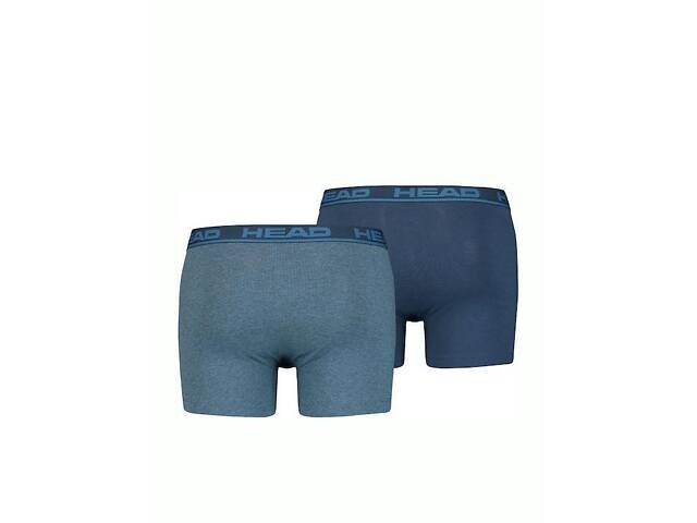 Труси-боксери Head BASIC BOXER 2P Блакитний; Синій M (701202741-003 M) - Фото 2